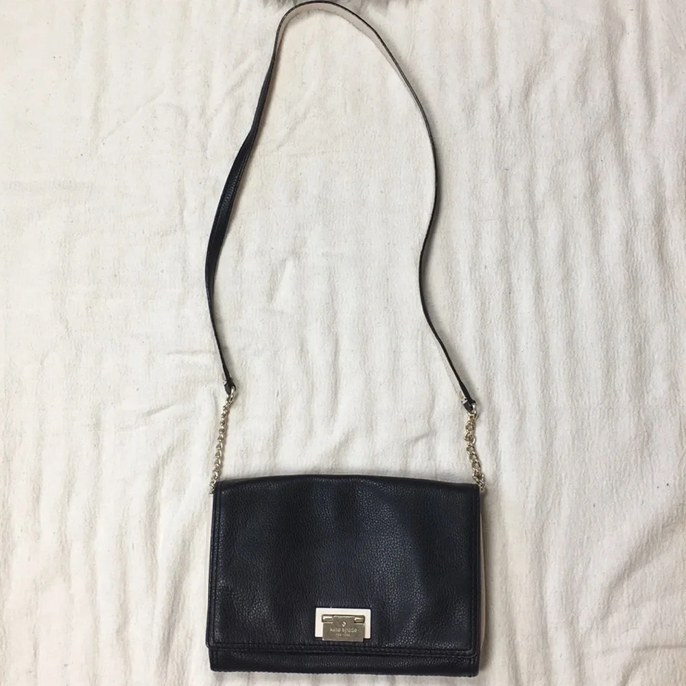 VTG Kate Spade Color block Leather Shoulder bag